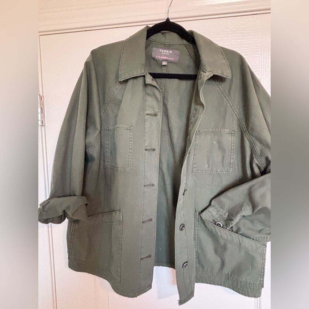 TORRID ARMY JACKET